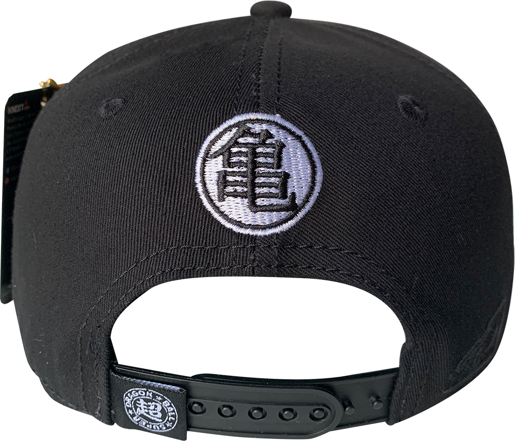 Gorra Dragon Ball Super con placa de metal Kanji Tortuga (DB0001)