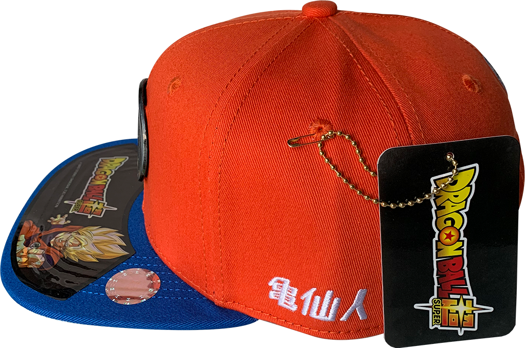 Gorra Dragon Ball Super con placa de metal Kanji Tortuga (DB0001)