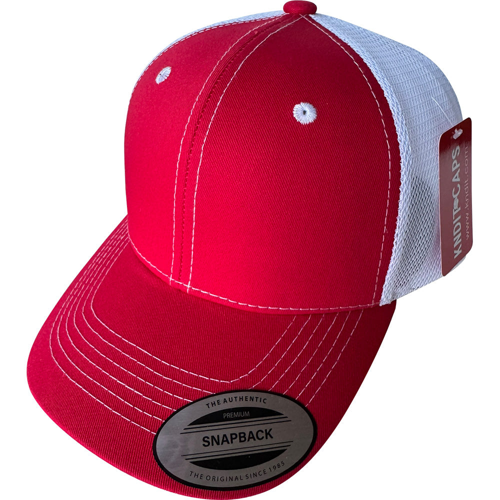 Gorra "GLH MESH" Gabardina Lisa con  Malla