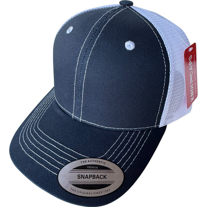 Gorra "GLH MESH" Gabardina Lisa con  Malla