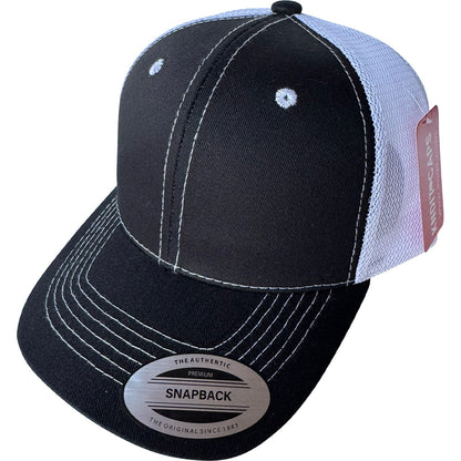Gorra "GLH MESH" Gabardina Lisa con  Malla