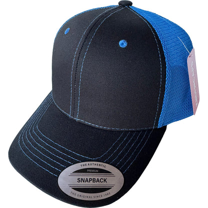 Gorra "GLH MESH" Gabardina Lisa con  Malla