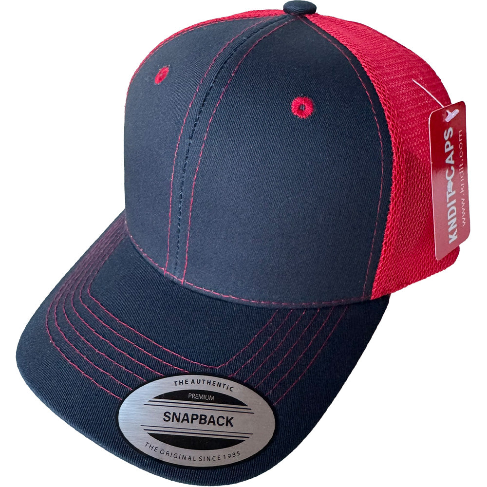 Gorra "GLH MESH" Gabardina Lisa con  Malla