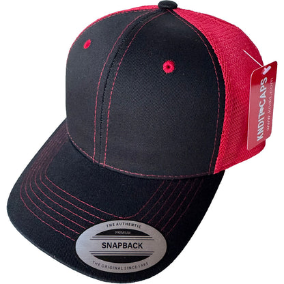 Gorra "GLH MESH" Gabardina Lisa con  Malla