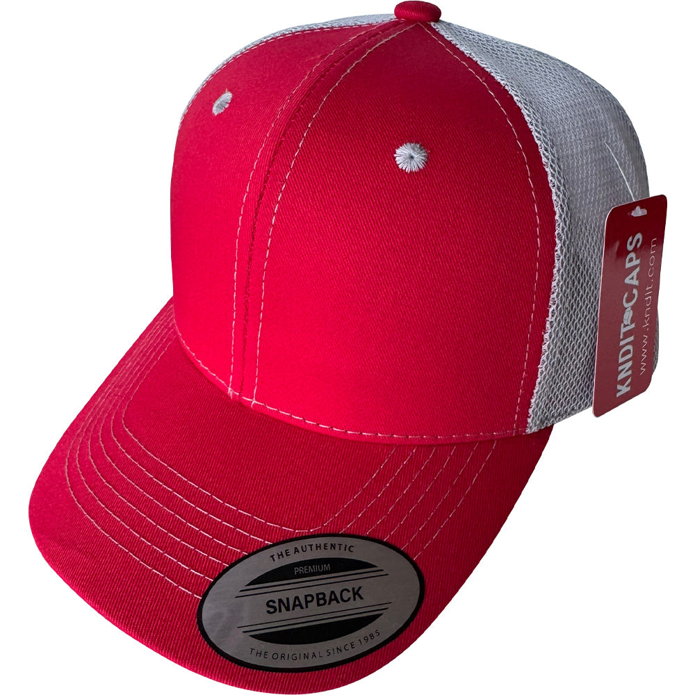 Gorra "GLH MESH" Gabardina Lisa con  Malla