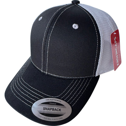 Gorra "GLH MESH" Gabardina Lisa con  Malla