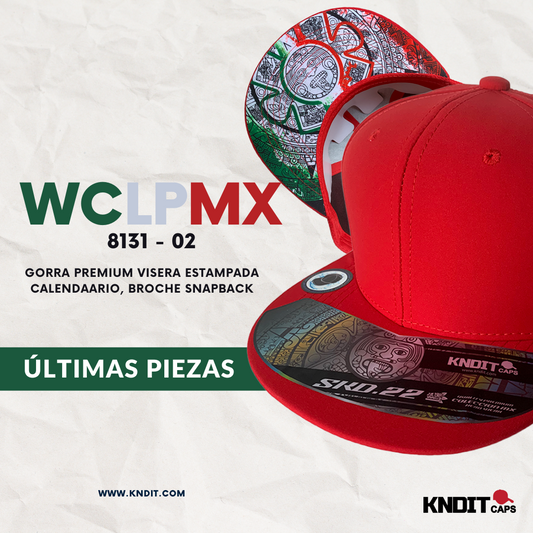 Gorra WCLPMX (8131) - 02 / Impresión Bajo Visera / 57cm