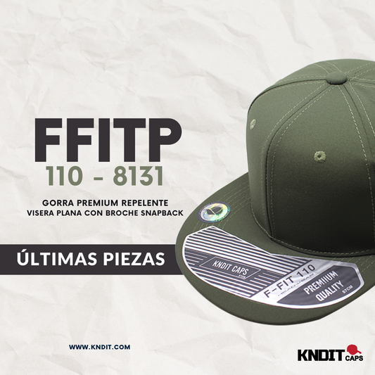 Gorra "F-FITP 110-8131" Tela Repelente Gama Premium