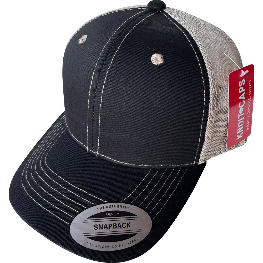 Gorra "GLH MESH" Gabardina Lisa con  Malla