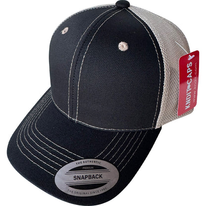 Gorra "GLH MESH" Gabardina Lisa con  Malla