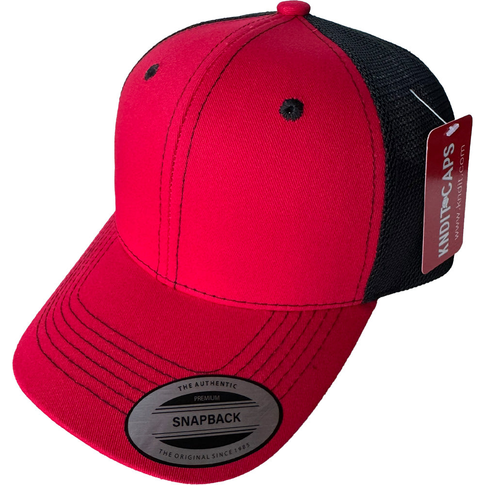 Gorra "GLH MESH" Gabardina Lisa con  Malla