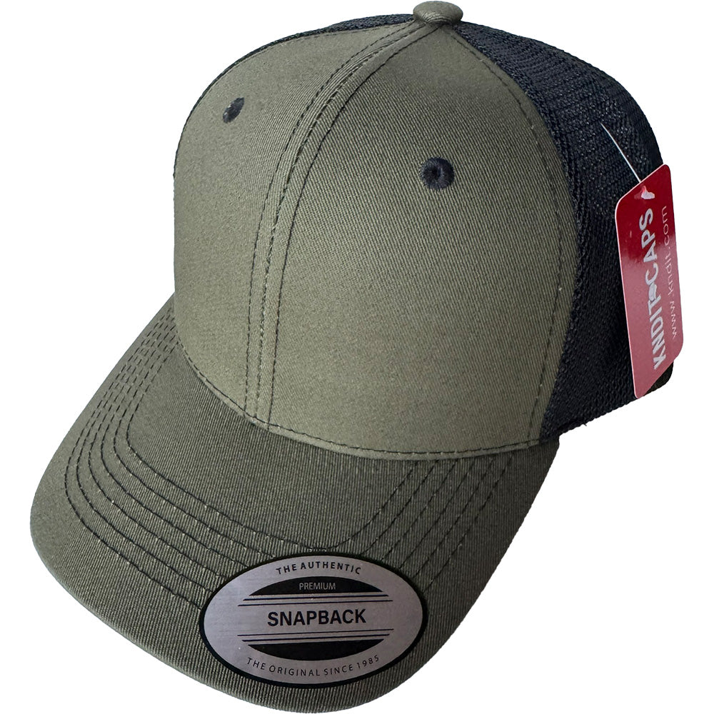 Gorra "GLH MESH" Gabardina Lisa con  Malla