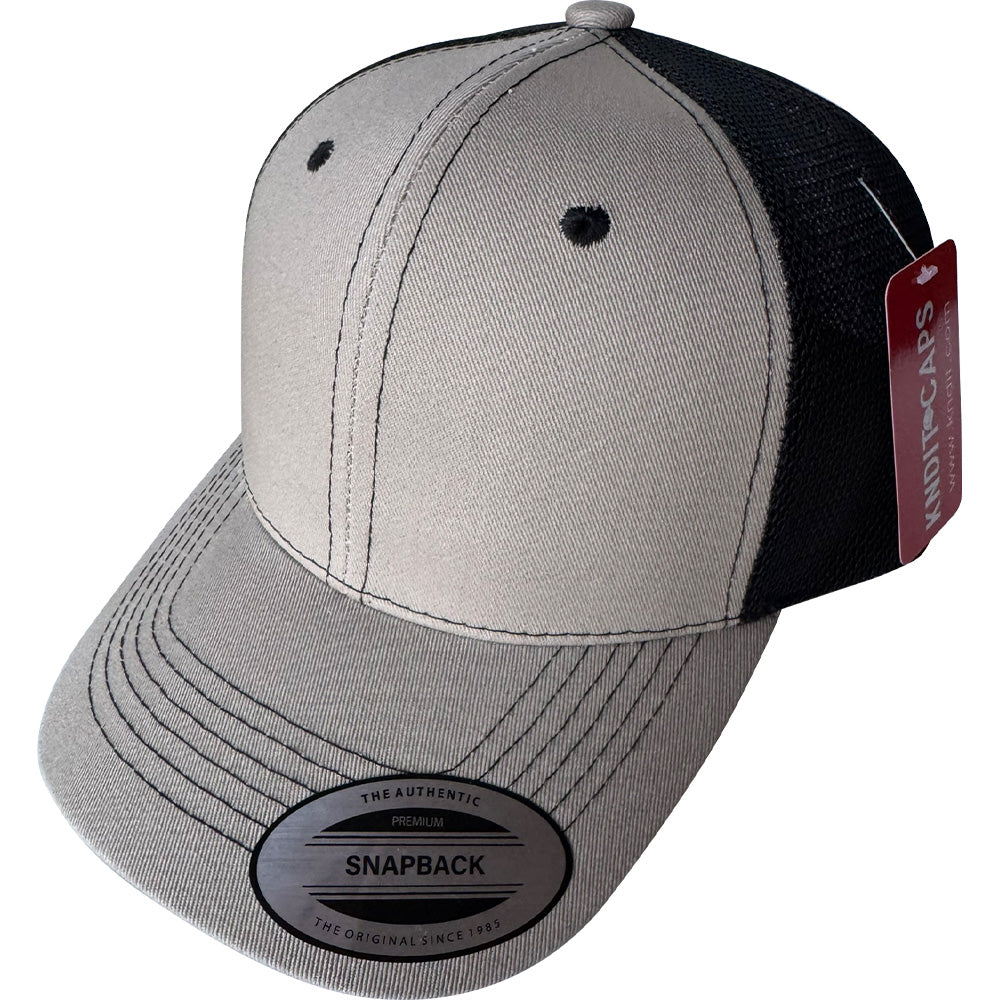 Gorra "GLH MESH" Gabardina Lisa con  Malla