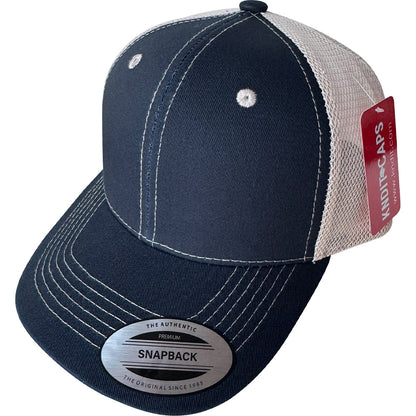 Gorra "GLH MESH" Gabardina Lisa con  Malla