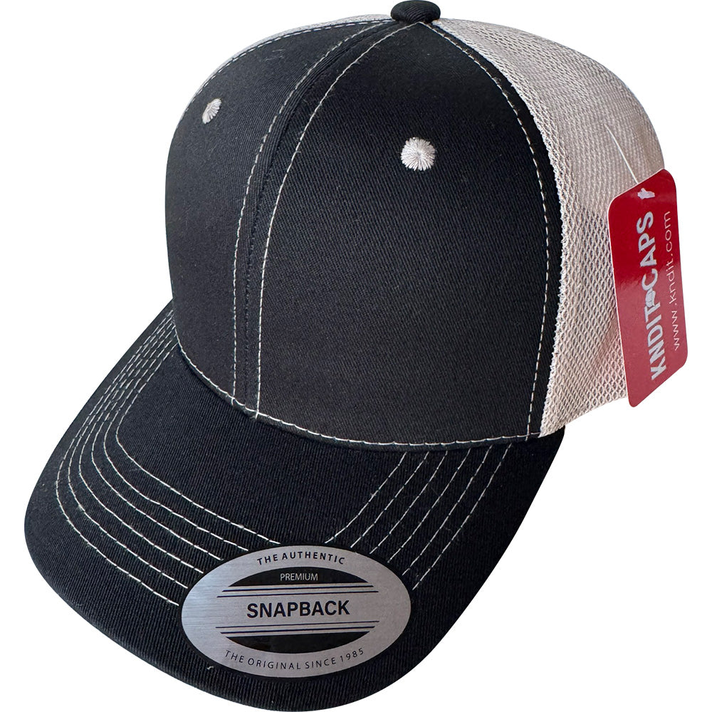 Gorra "GLH MESH" Gabardina Lisa con  Malla