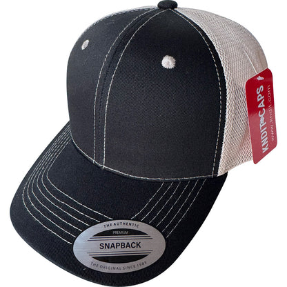 Gorra "GLH MESH" Gabardina Lisa con  Malla