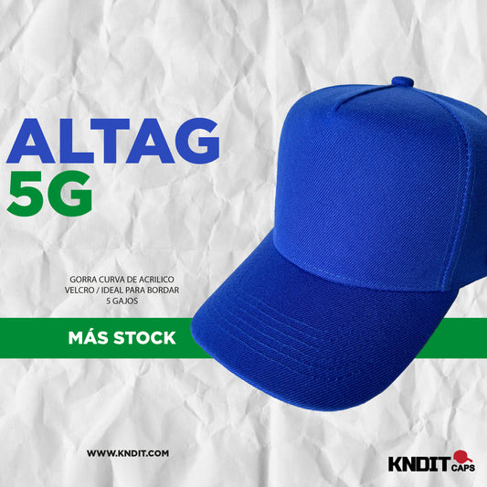 Gorra "ALTAG 5G" Acrílico Lisa, linea económica