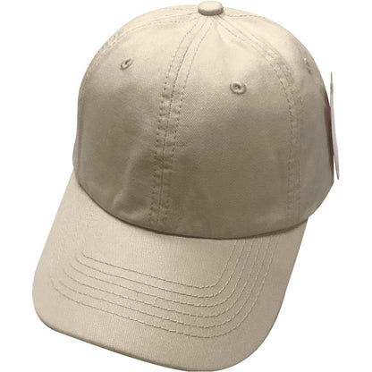 Gorra "GL" Algodón con Broche Metálico Posterior