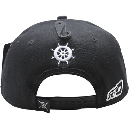 Gorra "ONE PIECE" Ace Placa Metálica de Estilo Latón Viejo 09