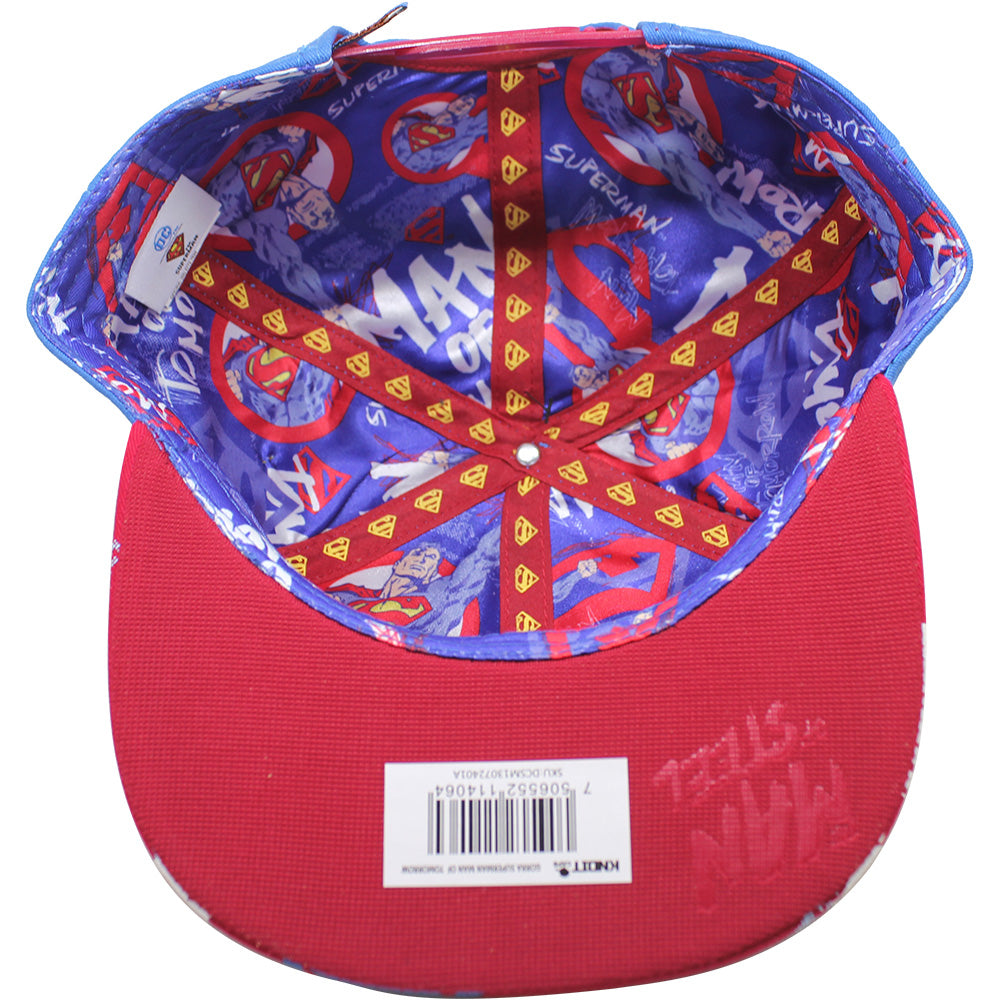 gorra DCCOMICS PLANA  SUPERMAN  01