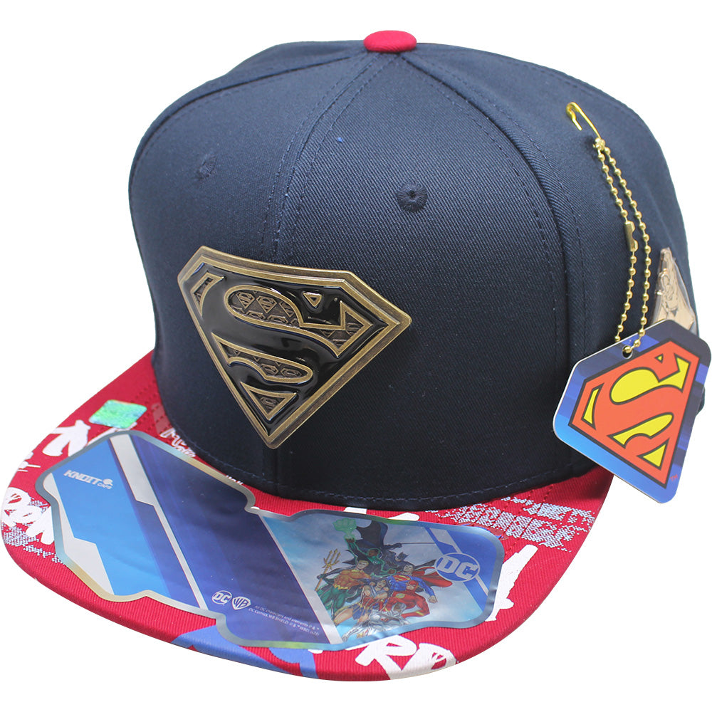 gorra DCCOMICS PLANA  SUPERMAN  01