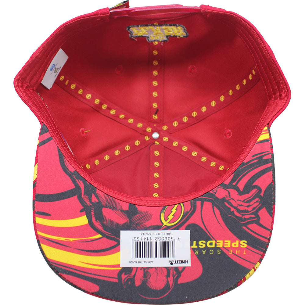 gorra DCCOMICS PLANA  THE FLASH  01