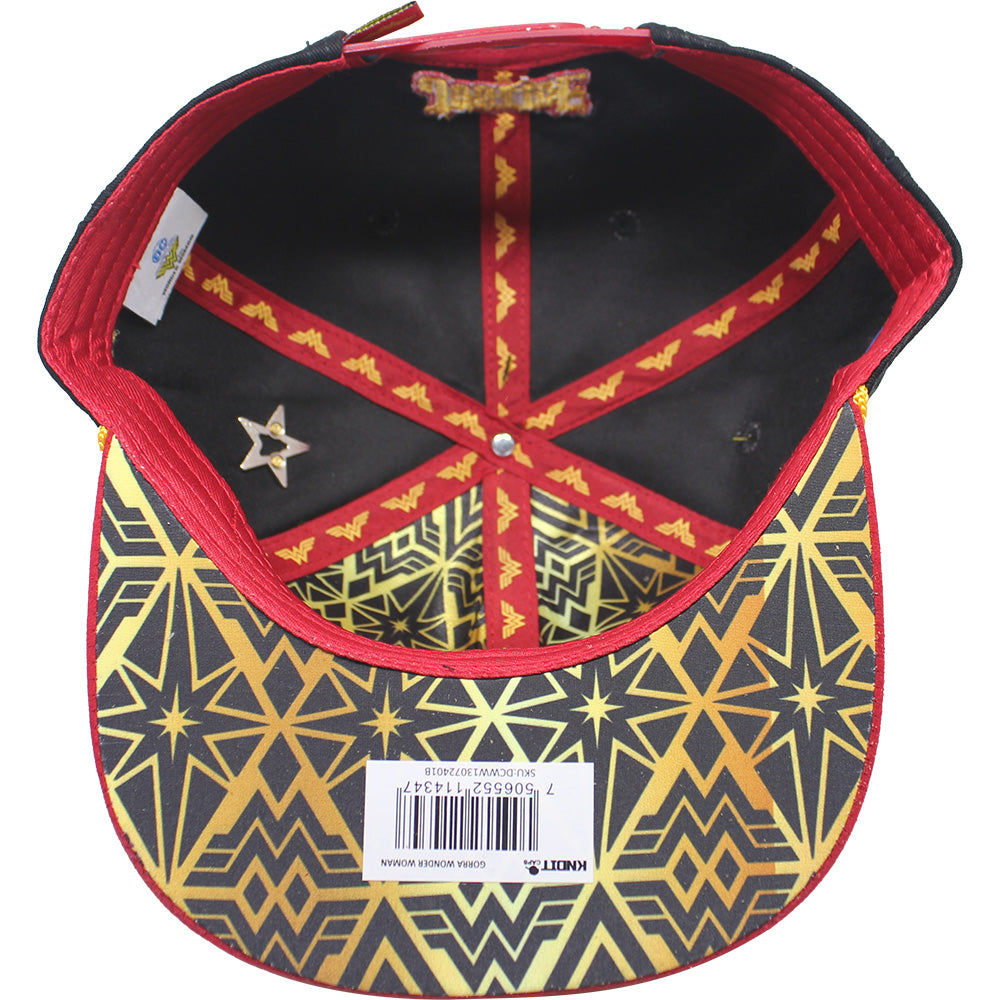 gorra DCCOMICS PLANA  WONDER WOMAN  01
