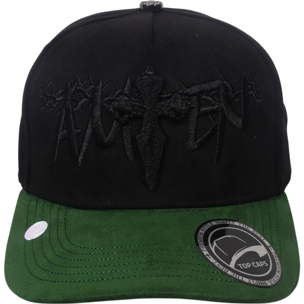 Gorra Top Caps de Gamuza Premium "Daga Central"-025