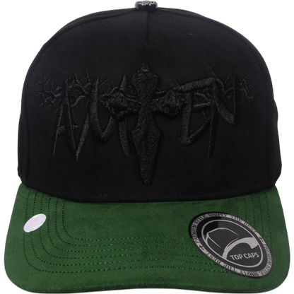 Gorra Top Caps de Gamuza Premium "Daga Central"-025
