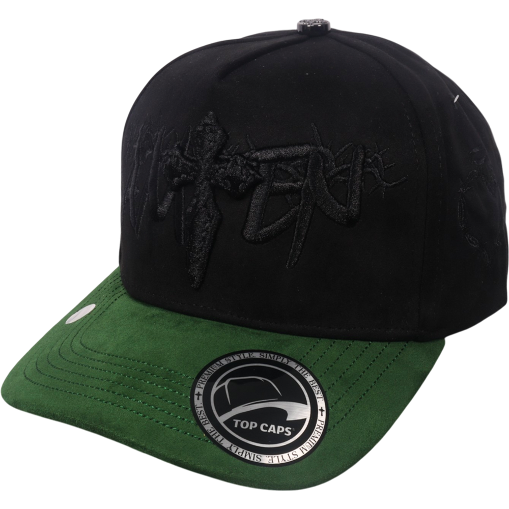 Gorra Top Caps de Gamuza Premium "Daga Central"-025