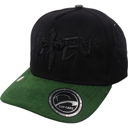 Gorra Top Caps de Gamuza Premium "Daga Central"-025