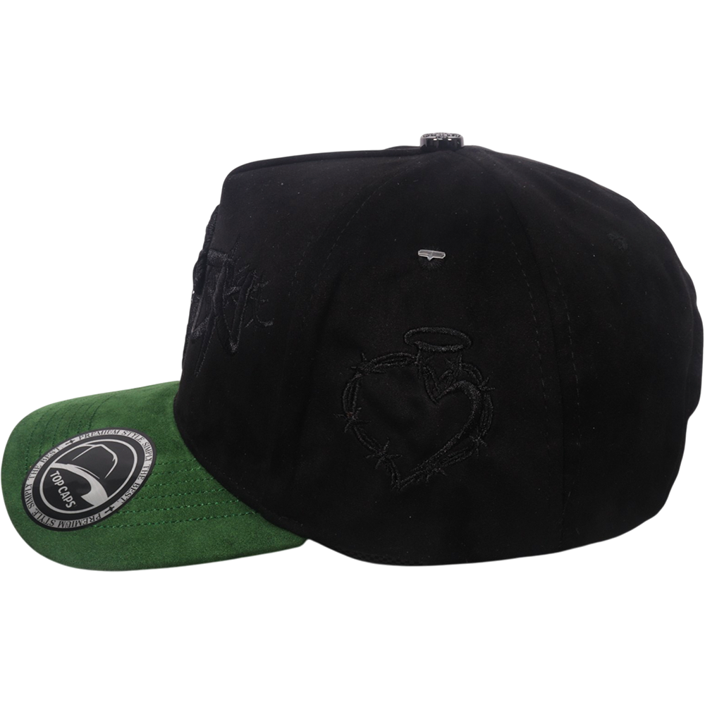 Gorra Top Caps de Gamuza Premium "Daga Central"-025