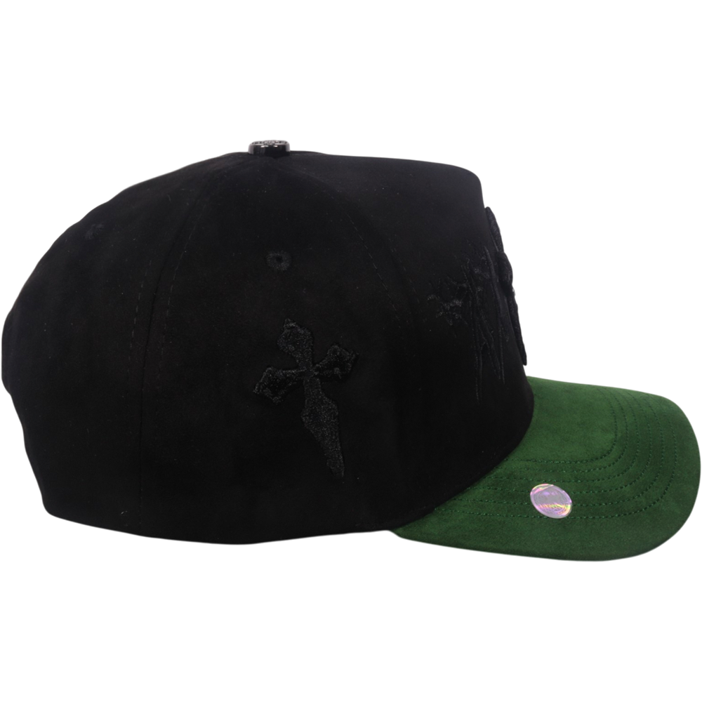 Gorra Top Caps de Gamuza Premium "Daga Central"-025