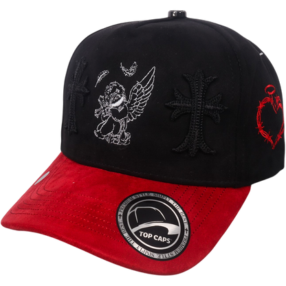 Gorra Top Caps de Gamuza "Premium Style Angel-023