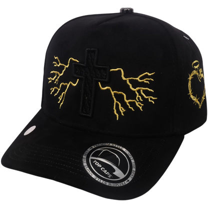 Gorra Top Caps de Gamuza Premium "Streetwear & Edge" -016