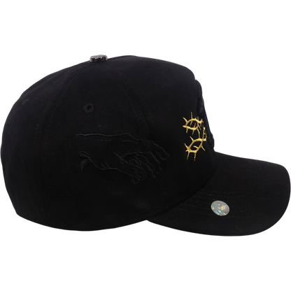 Gorra Top Caps de Gamuza Premium "Crown & Cross"  y Edición Urbana Exclusiva-011