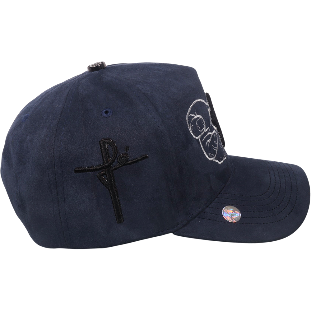 Gorra Top Caps de Gamuza Premium "Holy Hands"  Exclusividad y Estilo Urbano-002