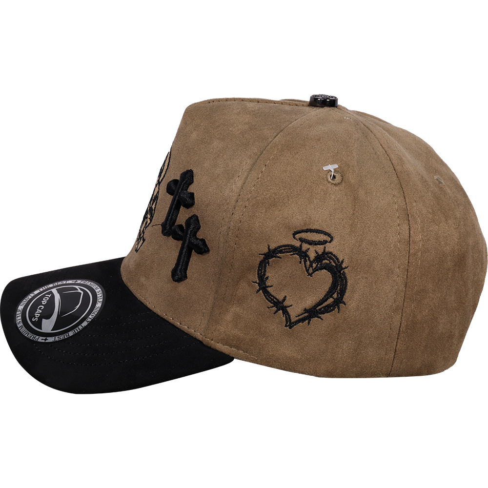 Gorra Top Caps de Gamuza Premium "San Judas Tadeo BITONO"  Exclusividad y Estilo Urbano-021