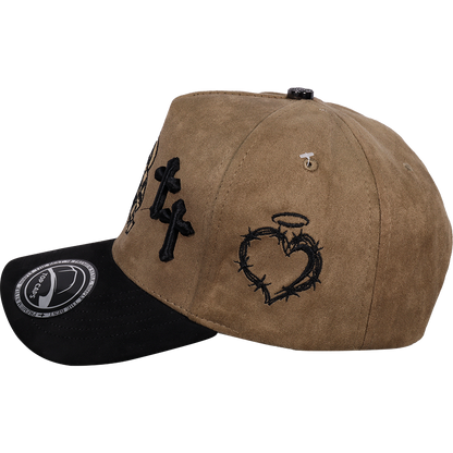 Gorra Top Caps de Gamuza Premium "San Judas Tadeo BITONO"  Exclusividad y Estilo Urbano-021