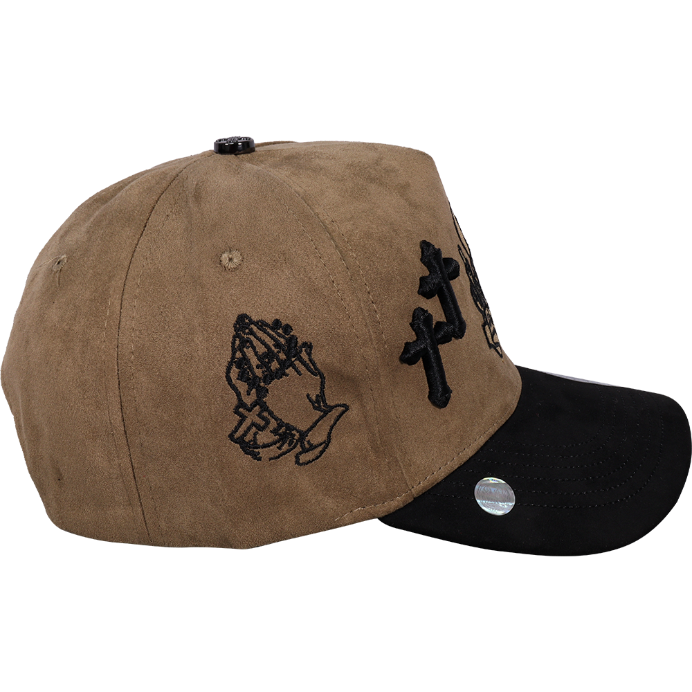 Gorra Top Caps de Gamuza Premium "San Judas Tadeo BITONO"  Exclusividad y Estilo Urbano-021