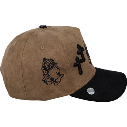Gorra Top Caps de Gamuza Premium "San Judas Tadeo BITONO"  Exclusividad y Estilo Urbano-021