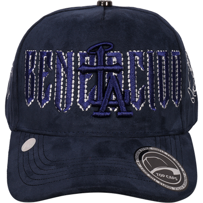 Gorra Top Caps de Gamuza Premium "Bendecído"  Exclusividad y Estilo Urbano-024