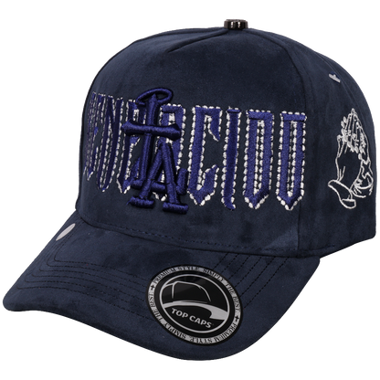 Gorra Top Caps de Gamuza Premium "Bendecído"  Exclusividad y Estilo Urbano-024