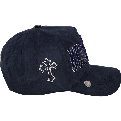 Gorra Top Caps de Gamuza Premium "Bendecído"  Exclusividad y Estilo Urbano-024