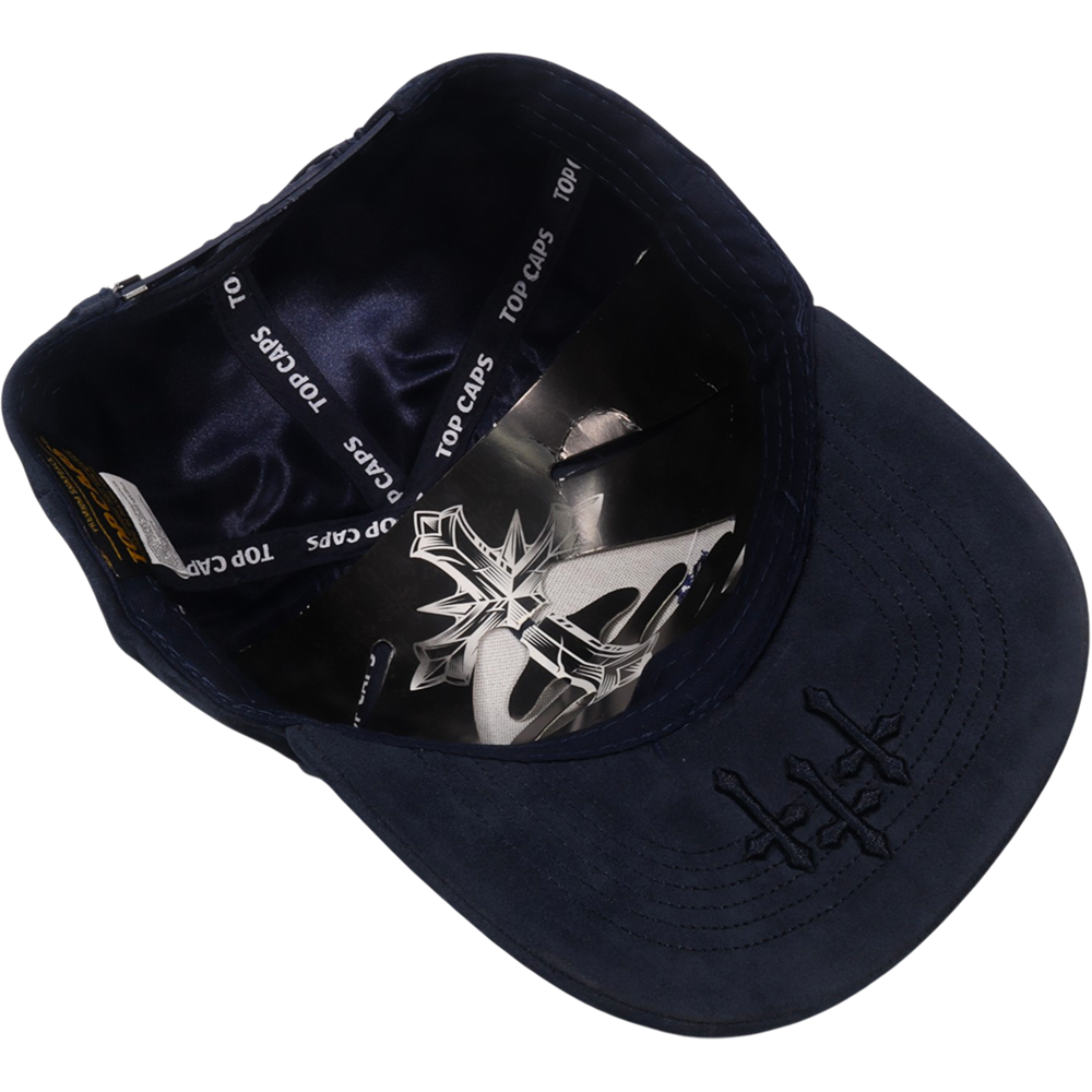 Gorra Top Caps de Gamuza Premium "Bendecído"  Exclusividad y Estilo Urbano-024