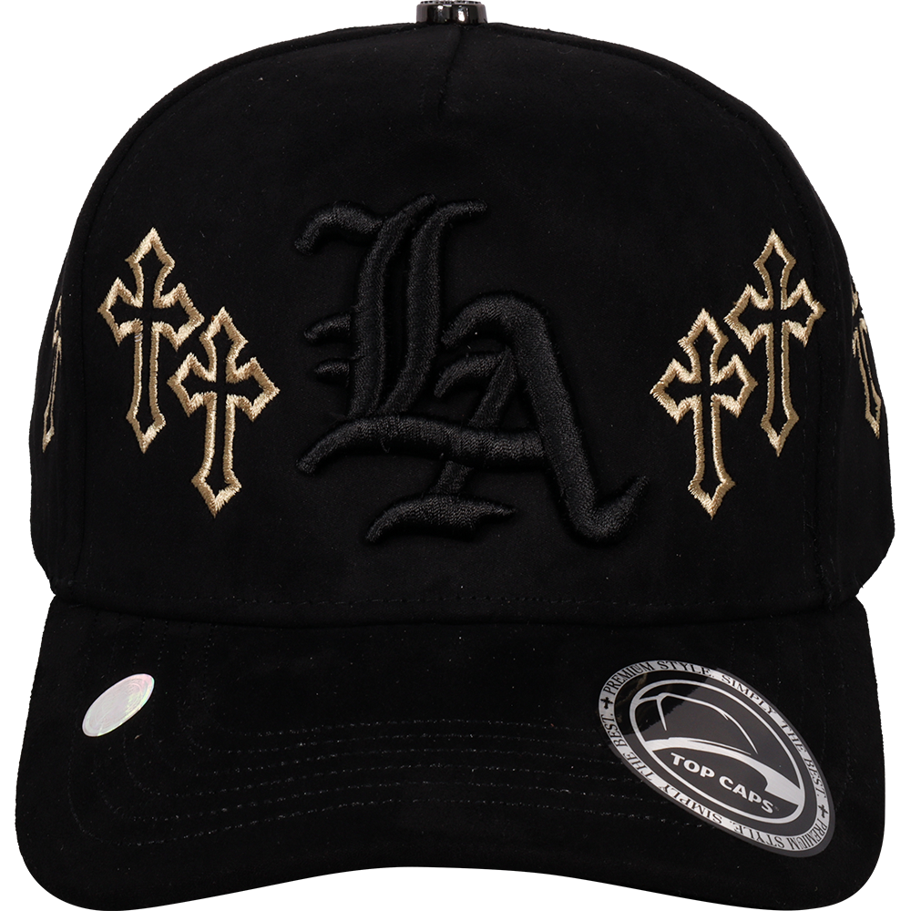 Gorra Top Caps de Gamuza Premium Edición "Gothic LA"-019