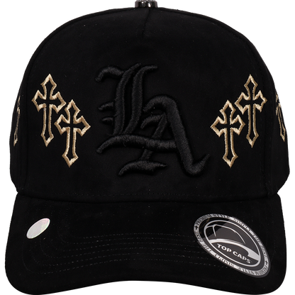Gorra Top Caps de Gamuza Premium Edición "Gothic LA"-019