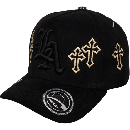 Gorra Top Caps de Gamuza Premium Edición "Gothic LA"-019
