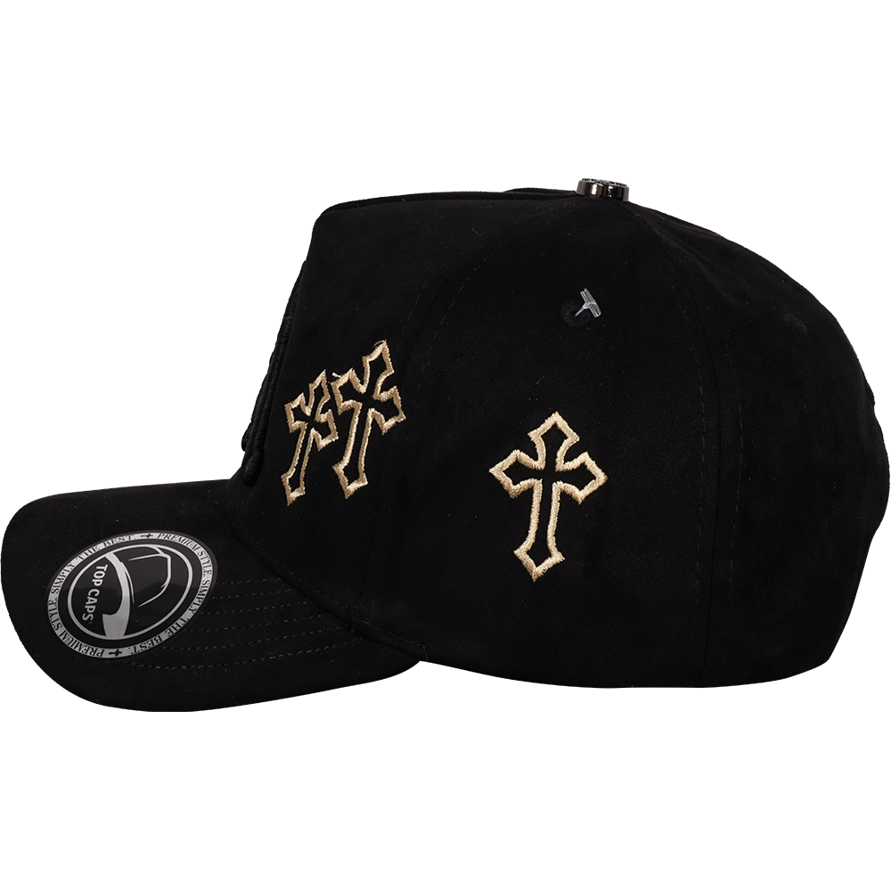 Gorra Top Caps de Gamuza Premium Edición "Gothic LA"-019