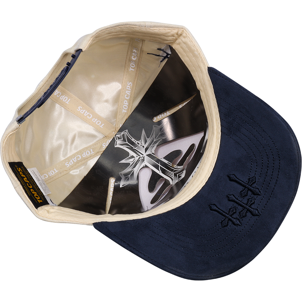 Gorra Top Caps de Gamuza Premium "NY Gothic Heart"-TOP017B